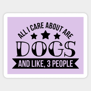 Dog Care Quote Sticker